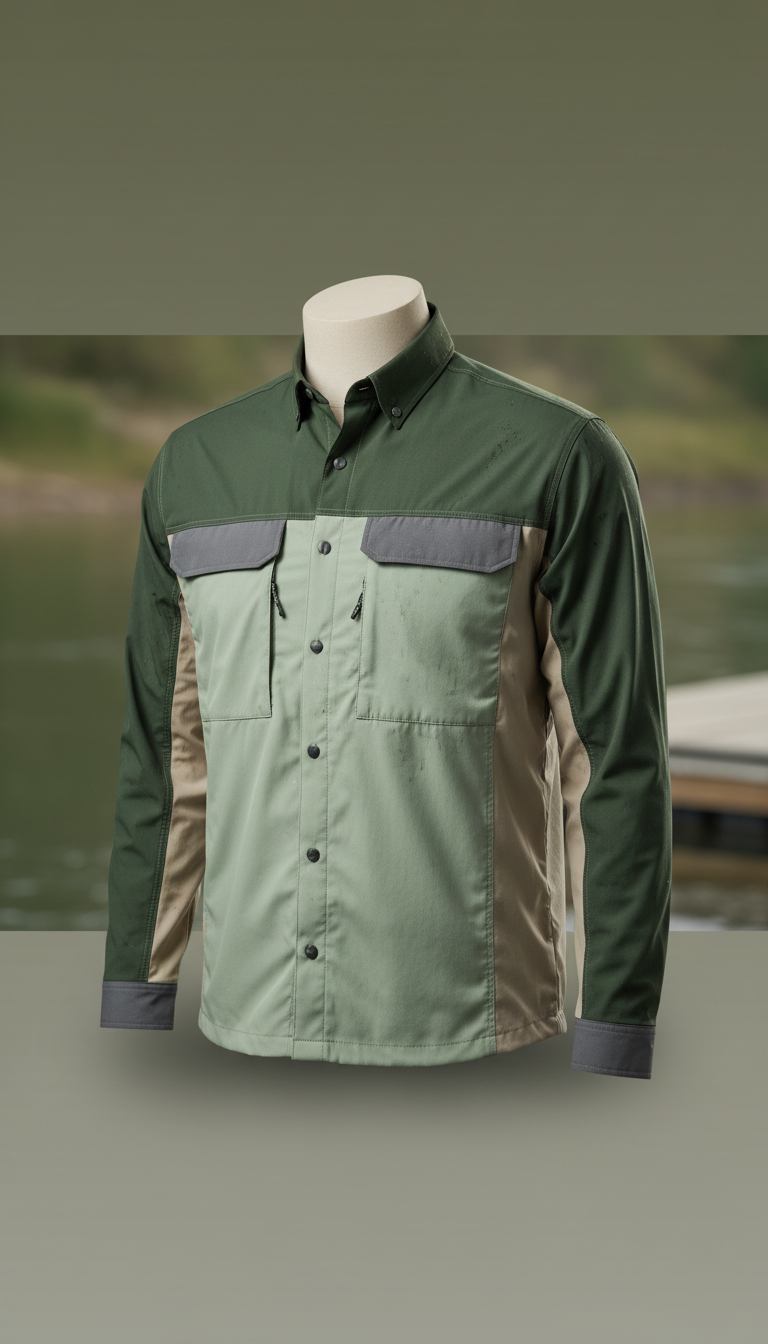 Moisture-Wicking Technical Fishing Shirt
